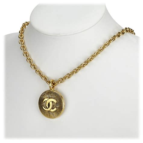 coco chanel pendant|vintage coco chanel necklace.